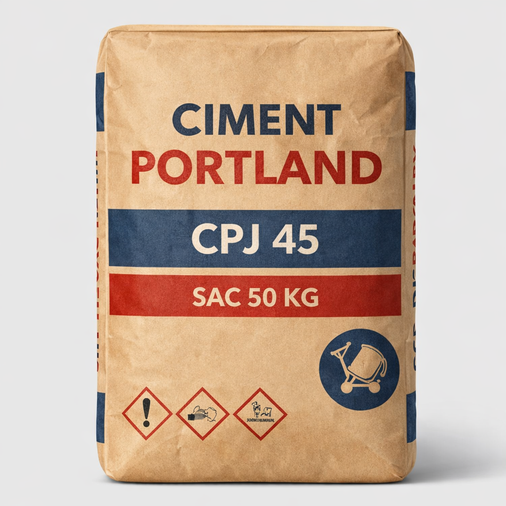 Ciment Portland CPJ 45 – Le socle solide de toutes vos constructions